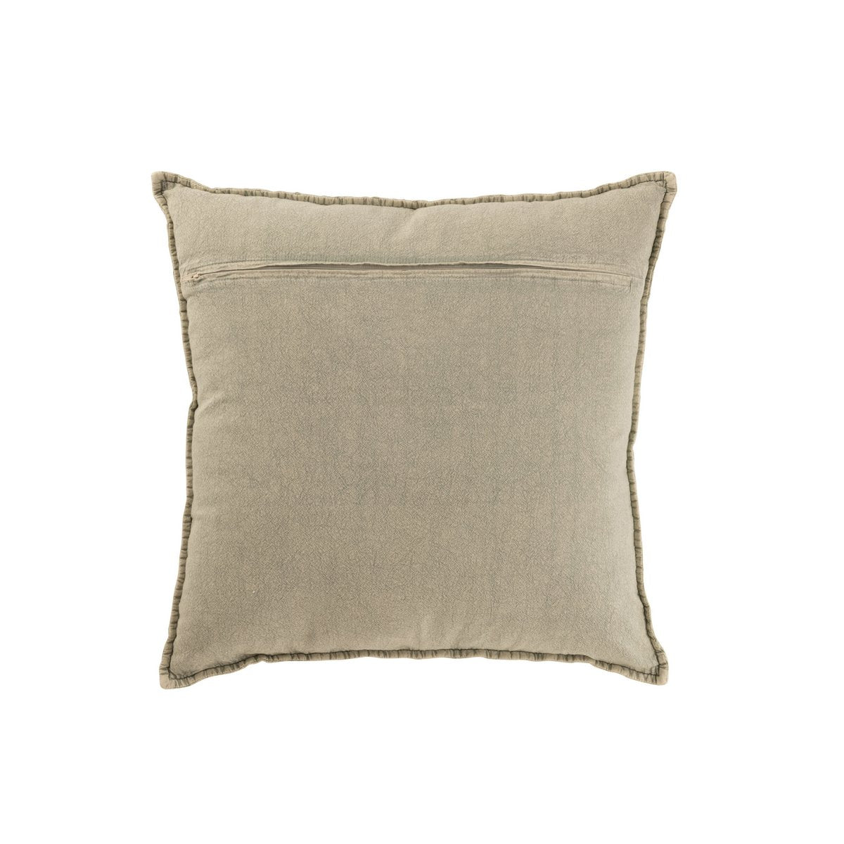 Coussin J-Line Vert Menthe avec motif élégant et texture douce