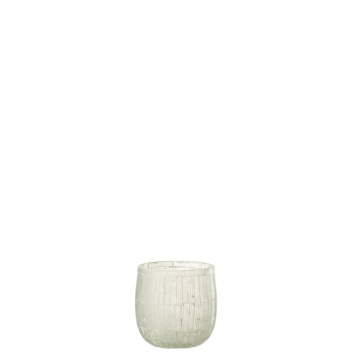 Lanterne J-Line Mosaic en ambiance vintage - salon