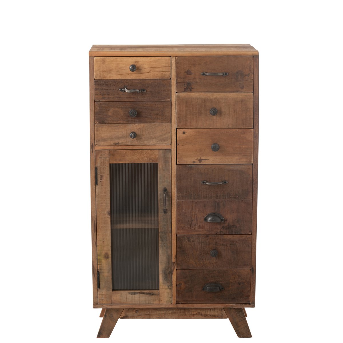 Armoire J-Line avec objets décoratifs, mise en scène chic