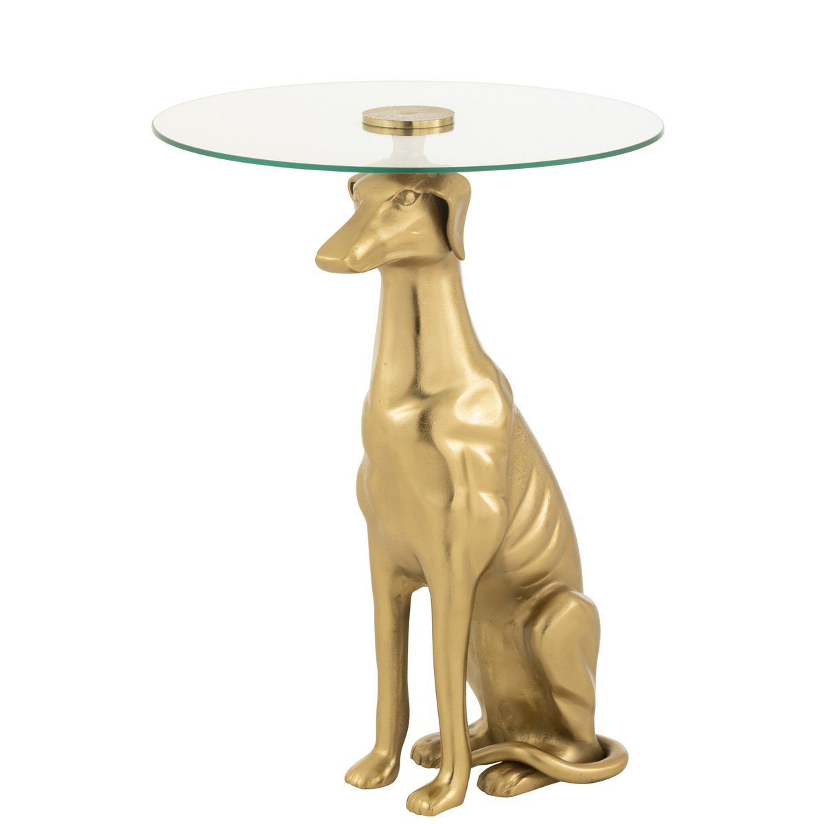Table d'appoint J-Line Dog sur fond neutre