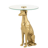 Table d'appoint J-Line Dog sur fond neutre
