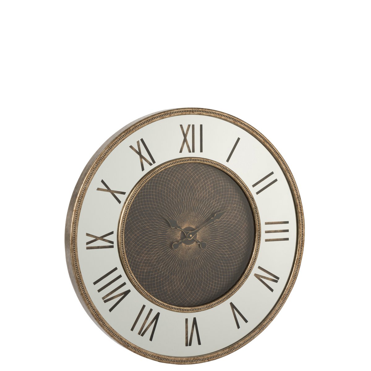 Ambiance lumineuse créée par l'horloge LED J-Line dans un intérieur