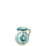Détail de la karaf J-Line Grenade, céramique artisanale avec oreille large