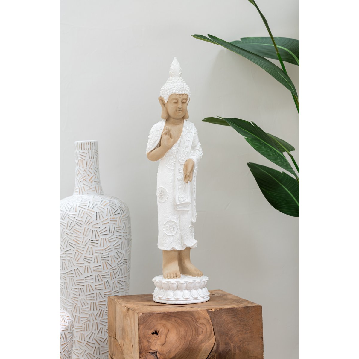 Vase Lauwra J-Line, vue de côté montrant la hauteur