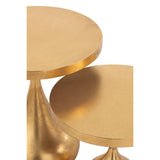 Table d'appoint J-Line Drop dans un salon moderne