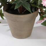 Plante artificielle suspendue Rose