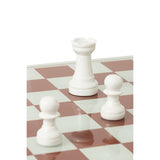 Plateau d'échecs J-Line en polyrésine sur une étagère
