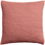Coussin recyclé Maia Terracotta 45 x 45