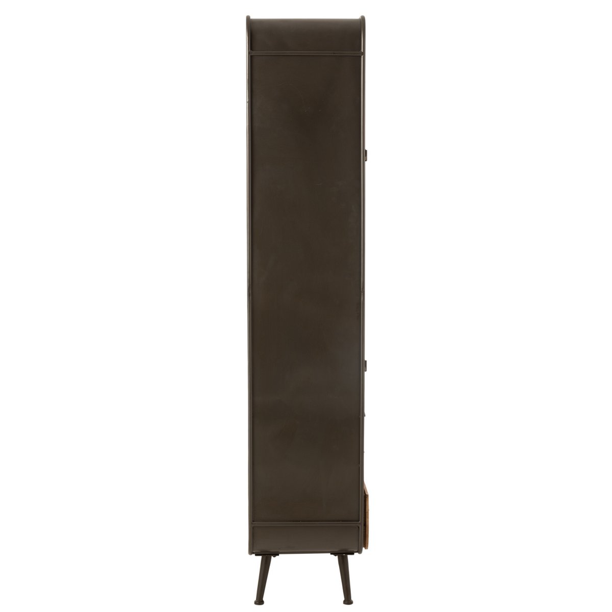 Détail du tiroir en bois de l'armoire J-Line