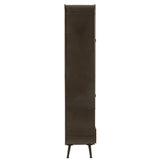 Détail du tiroir en bois de l'armoire J-Line