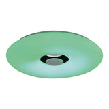 Plafond LED "Nashville" Ø 40cm, de nombreuses fonctions, en métal et en plastique, blanc, avec des LED intégrées, un éclairage pour le salon, le couloir ou le bureau