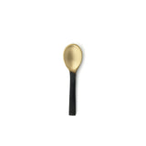 La Mini Cuillère à Sel - Or Noir - S
