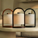 Lampe rechargeable en bois marron River Chestnut