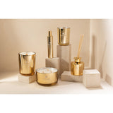 Parfum J-Line Golden Honey avec détails dorés et floraux