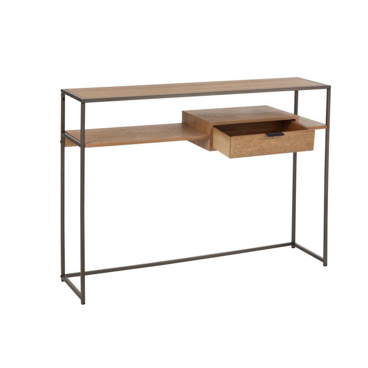 Console J-Line avec objets décoratifs