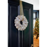 Couronne de Noël Hanley Blanc