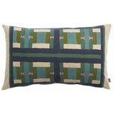 Coussin imprimé Taho Vert de gris 40 x 65