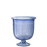 Photophore-vase J-Line Tarifa - verre - bleu