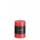 Bougie cylindrique rouge J-Line, élégante et raffinée pour votre décoration intérieure