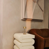 Lot de 4 lampes à poser rechargeables dorées Sarphati Mini avec station