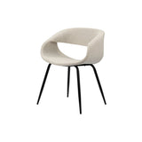 Chaise Baleine Perle Blanche - vue arrière