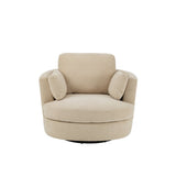 Détail du revêtement en mousse beige de la chaise longue Swiv
