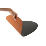 Vue rapprochée du set de table J-Line noir