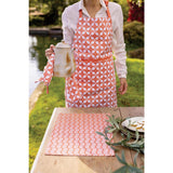 Tablier de cuisine enduit Fatou recyclé Rouge 72 x 85