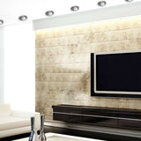 Spot d'installation LED "Taro" Ø 9,4 cm, 10 cm de profondeur, en métal colorant en aluminium, 6 watts, blanc chaud
