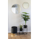Détail du design géométrique des pots Marla