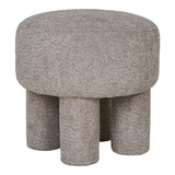 Pouf Perth gris clair de House Nordic en vue d'ensemble
