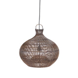 Le Pendentif Gourde du Désert - Noyer Foncé - S