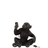 Lampe Salke Sitse J-Line allumée, créant une ambiance chaleureuse