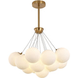 Suspension Emily Blanc 55cm