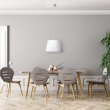 Pendentif "bologne" beige