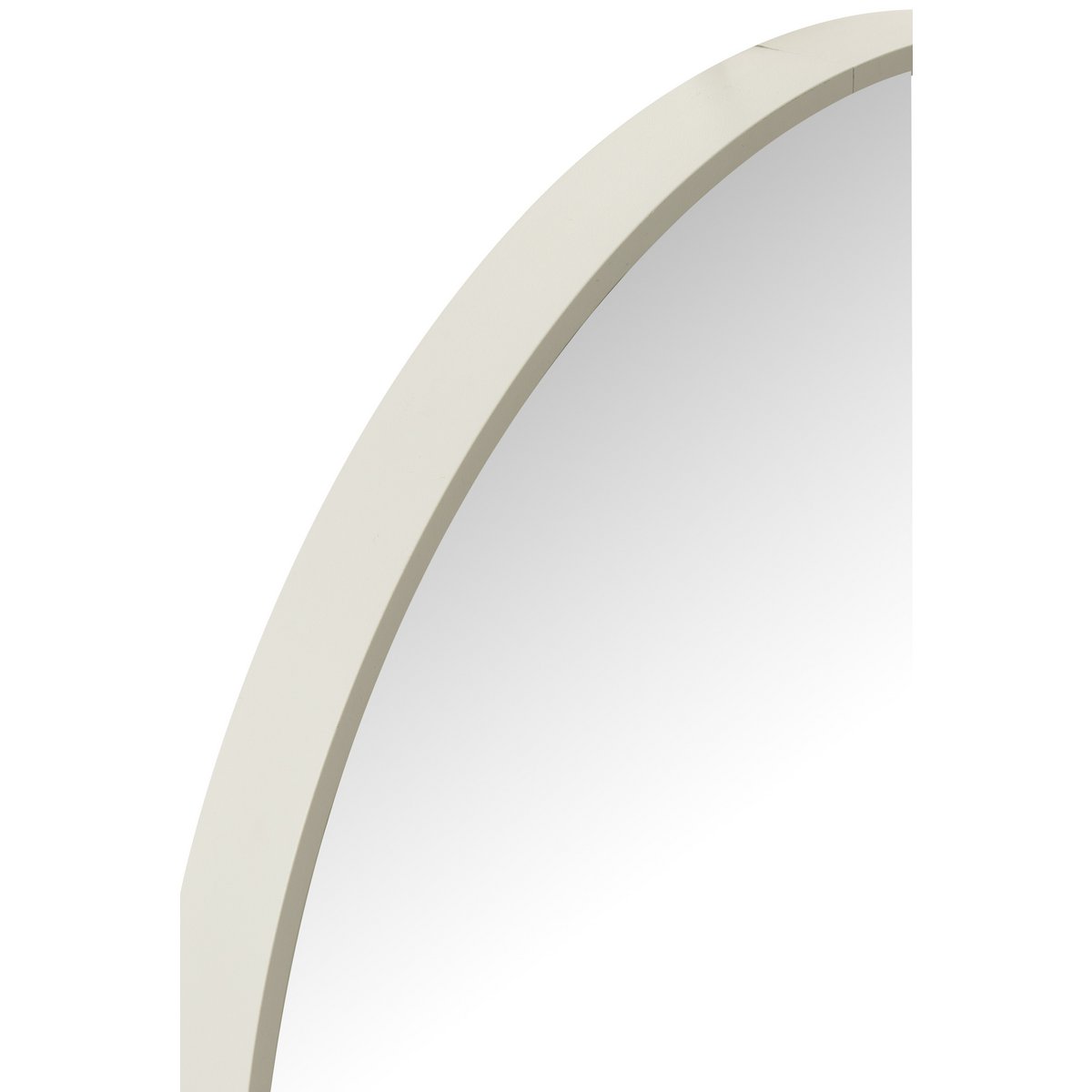 Détail du miroir J-Line Liline, finition moderne et élégante