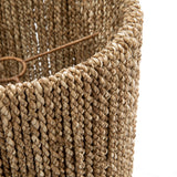 Détail du tissage de l'abat-jour Chalki