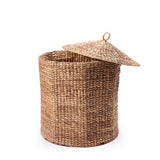 Panier à Linge avec Couvercle GARUT en Jacinthe d'Eau (3 tailles)
