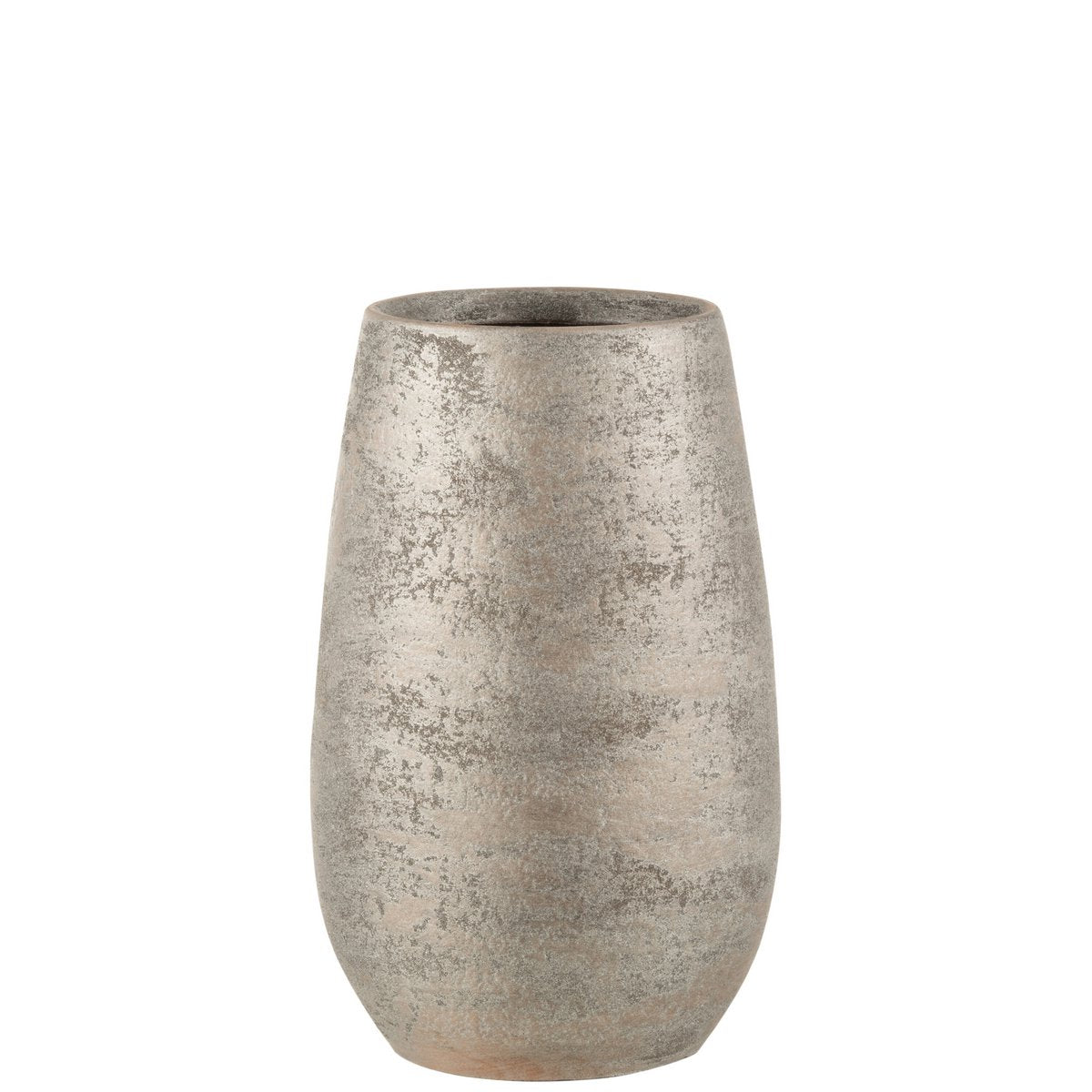 Vase J-Line entouré de fleurs, ambiance élégante
