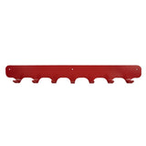 Gorillz Rounded Seven - Porte-manteau mural - 7 patères - Rouge
