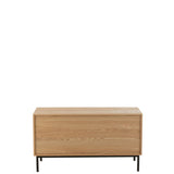 Buffet J-Liline dans un salon moderne, ambiance chaleureuse