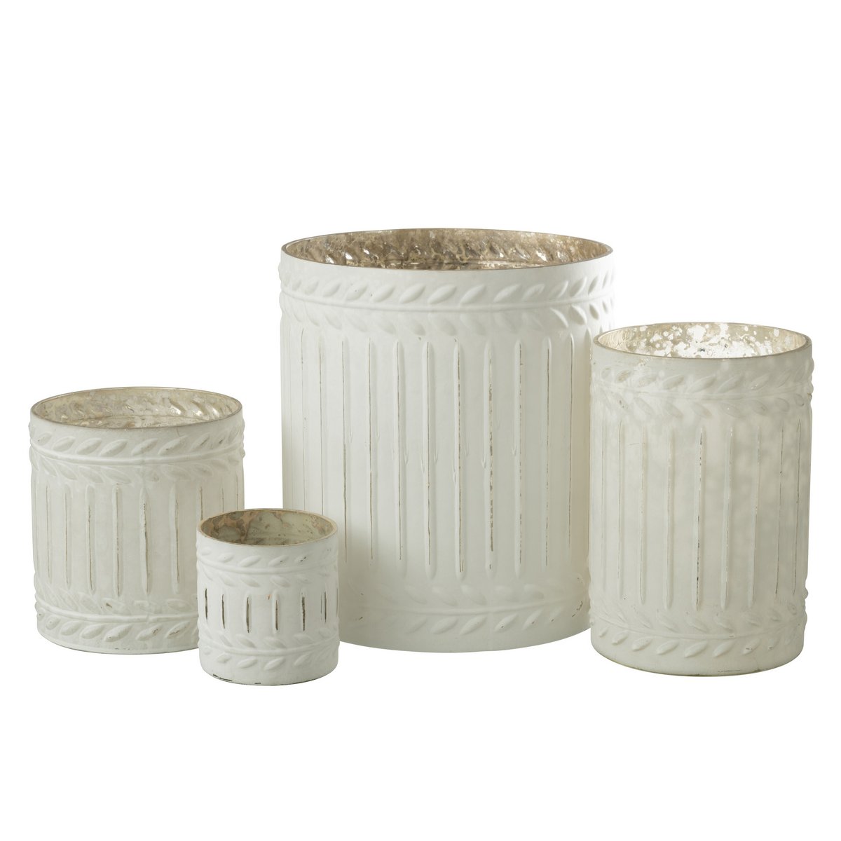 Vue latérale du bougeoir J-Line Ezy, design épuré
