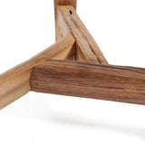 Tabouret Yatai avec une plante décorative sur le dessus.