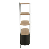 Détail du design moderne de l'étagère Uvy J-Line
