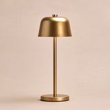 Lampe de table rechargeable Anton dorée