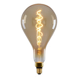 Lampe à LED "Dilly Max", 5 watts, ampoule en métal et verre, blanc chaud, socket e27 LED, lampe LED décorative environ.