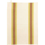 Torchon recyclé Yuna Curry/naturel 50 x 70