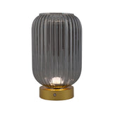 Lampe ackitique "Luise" Gold, classique, or, avec LED intégrée, blanc chaud