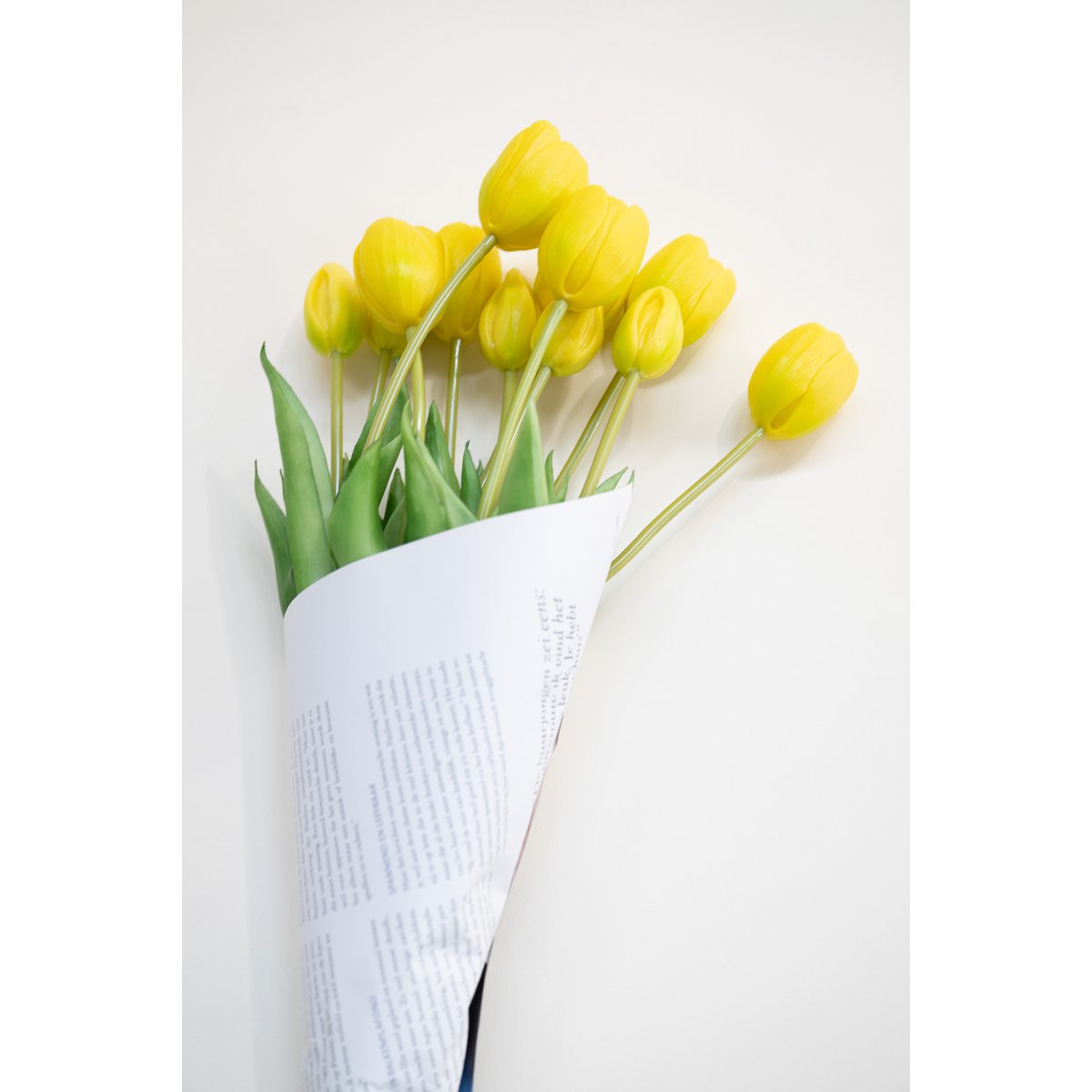 Détail du bouquet de tulipes J-Line, pièce maîtresse élégante