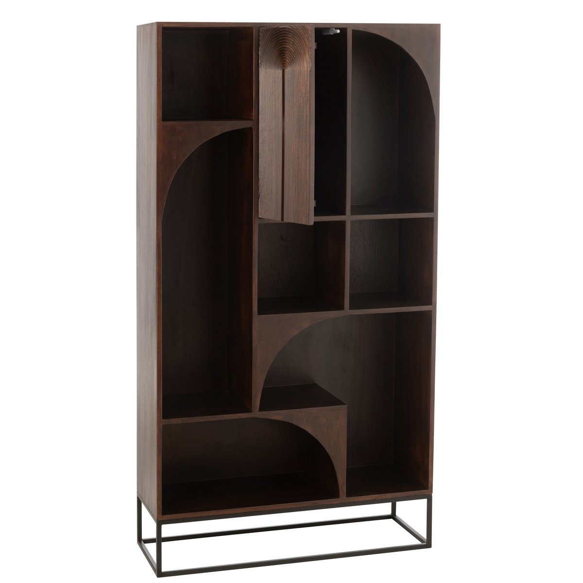 Étagère J-Line Rack Fashion, ambiance cosy